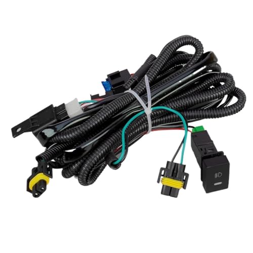 Connecteur faisceau H11 relie interrupteur relais et antibrouillard