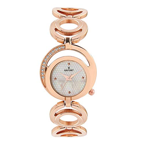 Image of Escort Analog Silver Dial Unisex's Watch-E 2550-5161-7035 RGM