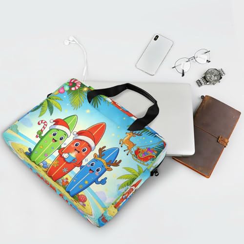 Funda para laptop 15.6 pulgadas con asa y correa hombro miniatura 7