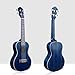 Tenor Ukulele Ranch 26 inch Professional Wooden ukelele Instrument with Online 12 Lessons and Gig Bag - Small Hawaiian Guitar - Starry Blue