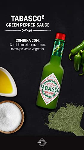Tabasco Molho De Pimenta Jalapeño Suave Frasco 60Ml