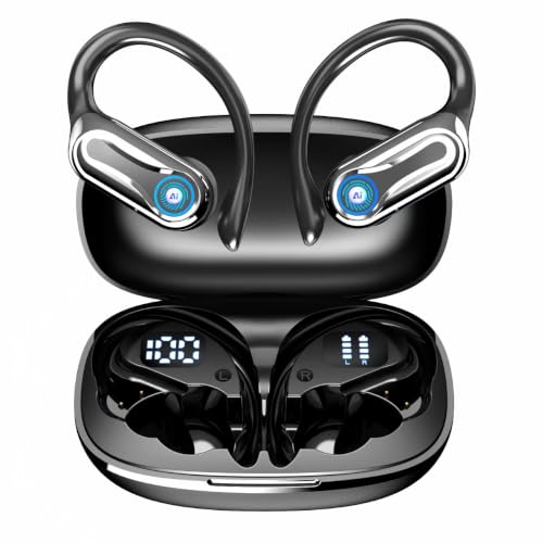 AI Ecouteur Traducteur Vocal Instantané, 80H Bluetooth 6.1 Ecouteurs sans Fil Open Ear avec 198 Langues, 3 en 1 Écouteur Traduction Vocale Instantanée, 7 Modes de Traduction, pour Affaires/Études