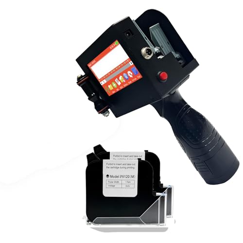 Impresora de inyección de tinta portátil de mano para marcado de madera, máquina inteligente de codificación de tuberías de acero