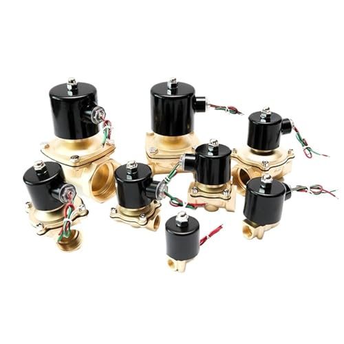 Électrovanne laiton DN20 3/4 pouce 220V alternative normalement fermée pour air et eau - 3