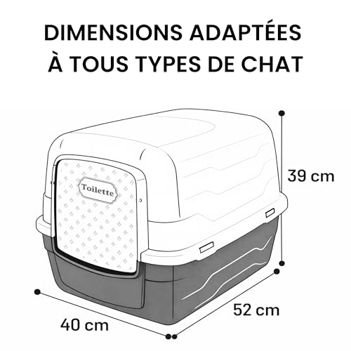 Miniatura 2 de Aimé - Caseta Para Inodoro Para Gato 1,36 Kg