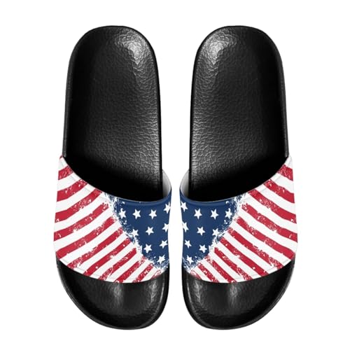 Image of Footwear for Mens Open Toe Athletic Sandals Anti-Slip Sole Slide Sandals Pillow House Flat Shoes Comfortable Slip On Slippers for Indoor & Outdoor