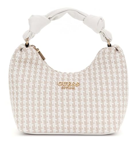 Sac hobo blanc GUESS Mirema petit format imprimé pour femme moderne