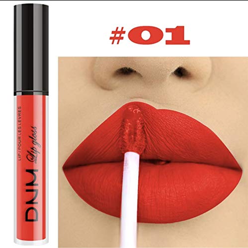 10pcs/Set Makeup Matte Lipstick Lip Kit, Velvety Liquid Lipstick Waterproof Long Lasting Durable Nude Lip Gloss Beauty Cosmetics Set