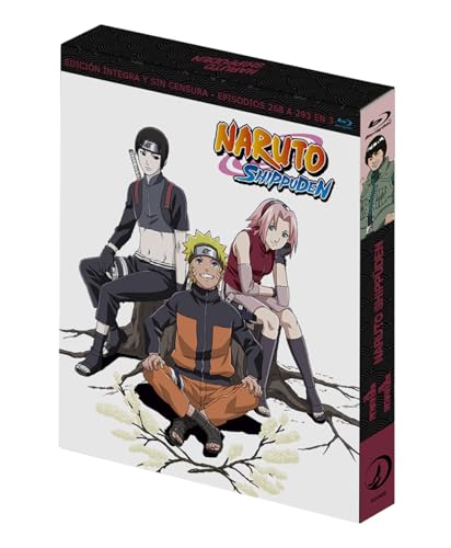 Naruto Shippuden Box 11 pack de episodios 268 a 295 formato DVD original 3