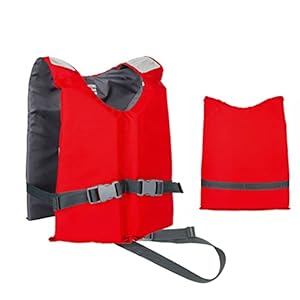 Volwassenen Waterdicht Sport Reddingsvest Vest, Float Zwemmen Drijfhulpmiddel Surfen Vest Safty Outdoor Vissen Reddingsvesten met Verstelbare Gesp Duiken Water Sport