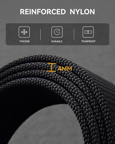 Image of CHAOREN 1.5 inch Nylon Ratchet Belts for Men - Adjustable Casual Work Belt with Slide Buckle - Trim to Fit