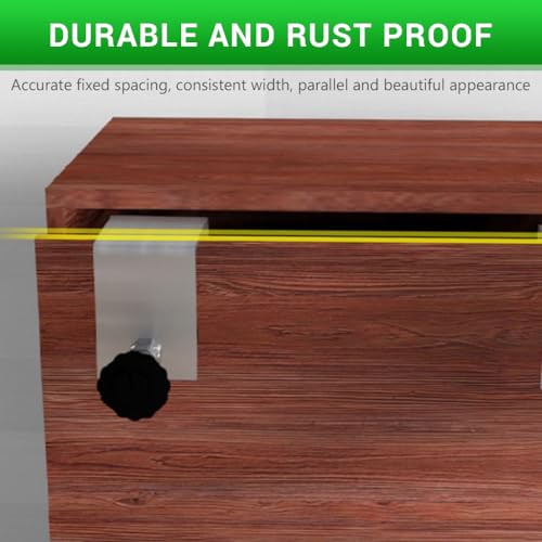 Image of Serplex C Clamp 2Pcs Steel Drawer Fitting Jig Stable Fixing