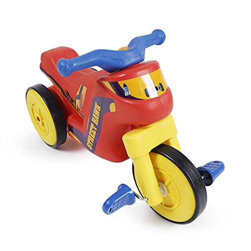 Image of OK Play Street Hawk Bike for Kids, Perfect Ride on Toy, Indoors and Outdoor, 2 to 4 Years (Red)