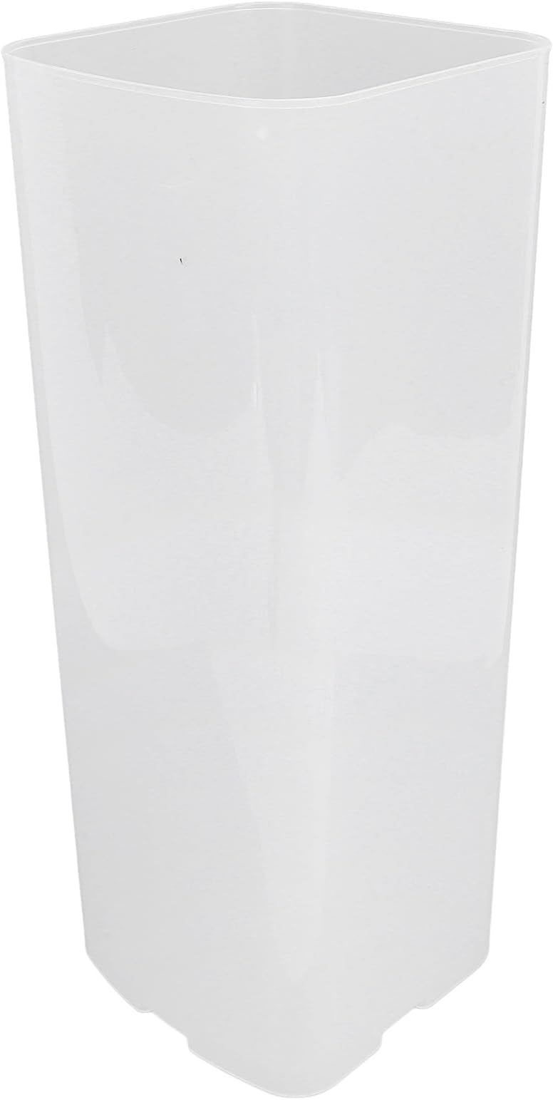 Bread Storage Container, Plastic Transparent Space Saving Multifunctional Bread Box with Lid, Ideal for Sandwiches, Toast, French Fries, Nuts, Snacks, 30 x 20 x 15 cm