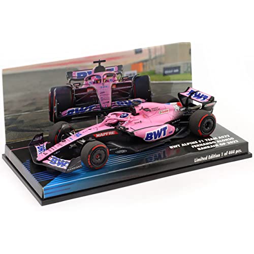 Minichamps Alpine F1 A522 Fernando Alonso Cadeau Idéal pour Passionné de Formule 1 1:43