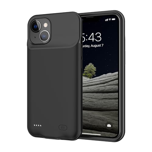 Coque batterie iPhone 15 10000 mAh blanche - Chargeur portable fin 6,1 pouces