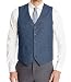 Perry Ellis Men's Solid Texture Suit Vest