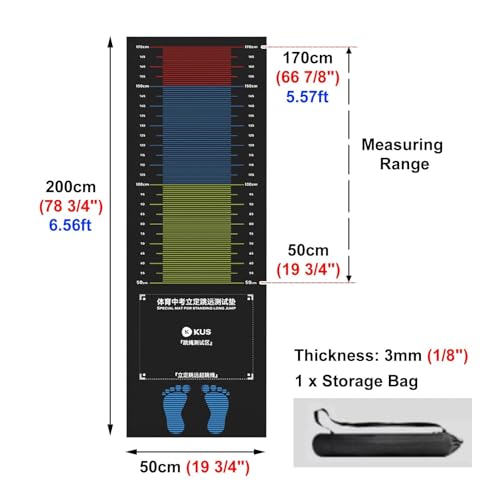 Image of Long Jump Mat for Indoor and Outdoor Use, Reliable Carpeted Surface for Training and Fitness, Suitable for Both Kids and Adults