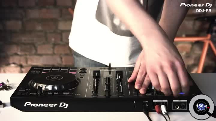 Controlador Dj Pionner portatíl 2 canales rekordbox DDJ-RB-Negro