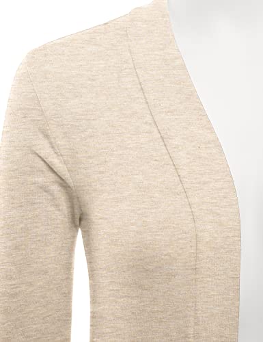 Image of LALABEE Women's Draped Open-Front Long Sleeve Light Weight Cardigan (S~3XL)