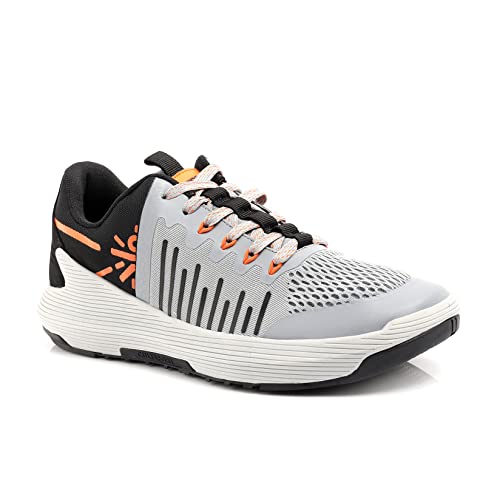 Image of CULT Men's Impact Training Shoes, Enhanced Grip, Multi-Directional Flexibility, High Energy Return, Engineered Mesh Upper, Lace-Up, Pull Tabs, Reinforced Heel & Toe Cap