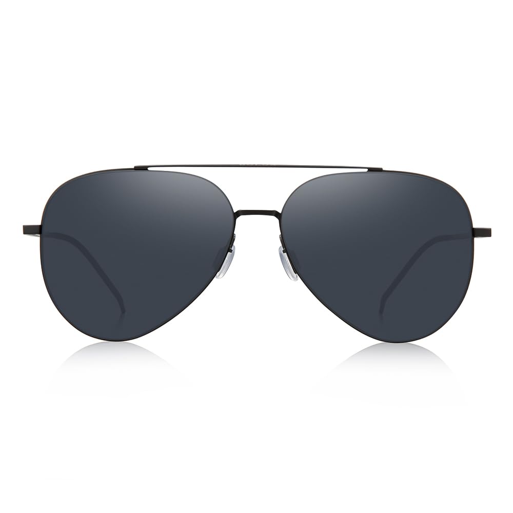 BOLON Gafas de sol clásicas de aviador para hombre y mujer, lentes de nailon polarizadas UV400, BL8010