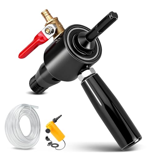 Adaptateur SDS PLUS avec conduite d'eau de 4 m + pompe à eau, adaptateur 1 1/4