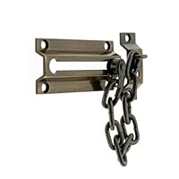 Algopix Similar Product 7 - Solid Brass Chain Door Guard Finish