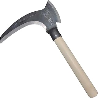 Scythe Tool，Sickle Garden Tool，Scythe Weapon,Long Handle Sickle