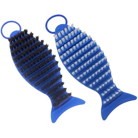 2Pack Barbell Brush Barbell Cleaning, Nylon Brushs for Cleaning Weighted Bars, Cleaning Supplies Stiff Brush for Strength Training Bars, Barbell, Dumbbells, Weight Trays Cover