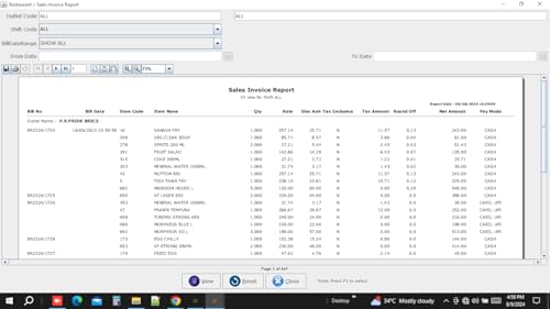 RIGHTHMS - Restaurant Billing Software (Restaurant,Bakery,Cafe,Bar and Pub) POS Software with Mobile App and QR Digital menu | Standard Version |... - Image 5