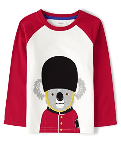 Image of Gymboree Girls' and Toddler Fall and Holiday Embroidered Graphic Long Sleeve T-Shirts