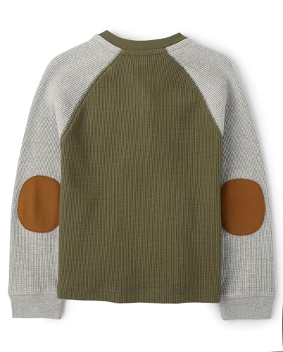 Gymboree Baby Boys' and Toddler Long Sleeve Thermal Henley Shirt3