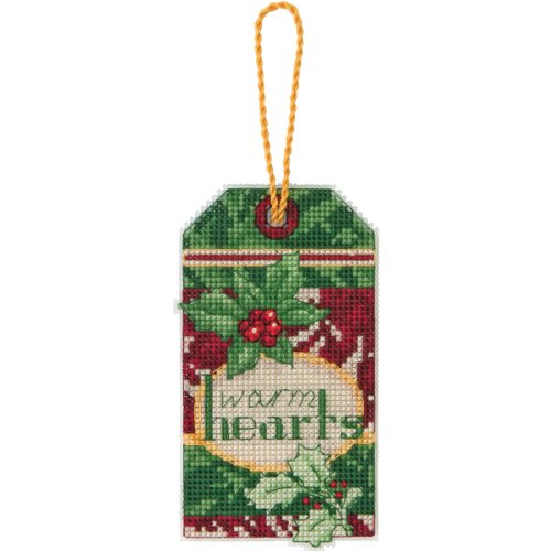 Dimensions Counted Cross Stitch, Warm Hearts Ornament