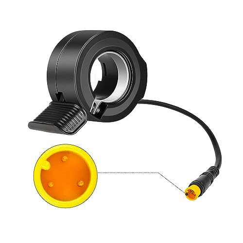 ADDMOTOR 130X Ebike Thumb Throttle with Waterproof Connector E-Bike Speed Control for Electric Bicycle Scooter Accessories 3 Pin