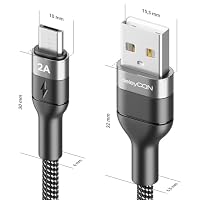 deleyCON 2m Micro USB Kabel USB-A auf Micro USB Adapter – Ansicht 2