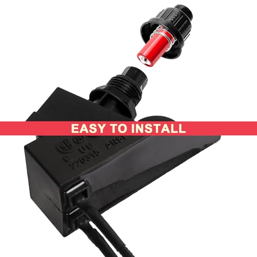 Image of DHLG-12 Grill Igniter Kit for Charbroil Grill Replacement Parts, 2-Outlet Push Button Electronic Ignition Module with Wires for Charbroil G432-8S01-W1 G470-5503-W1 Grill Parts, AAA Battery Required