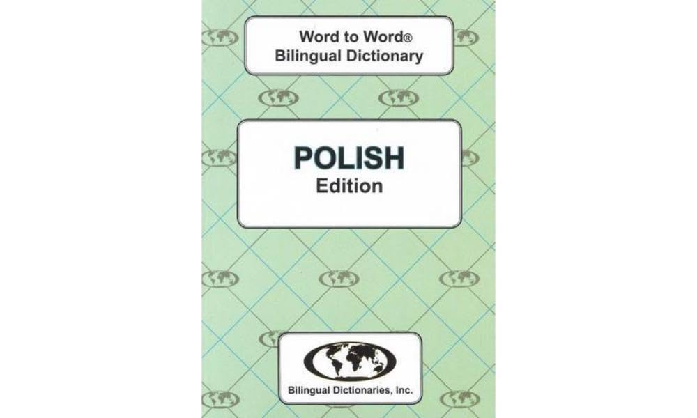 Polish Word to Word Bilingual Dictionary by Bilingual Dictionaries Inc. ...