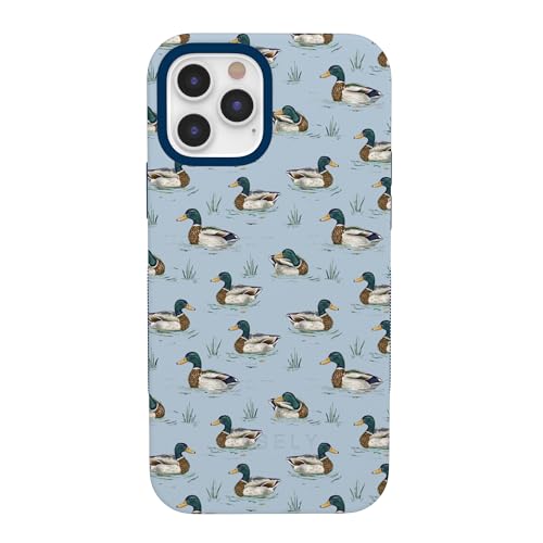 Casely iPhone 12 Pro Max Case | Blue Mallard & Co. | The Boyfriend Collection | Bold Protective Design | Compatible with MagSafe