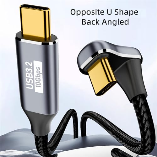 Cable USB-C macho a macho NFHK 2m 10Gbps 100W miniatura 4