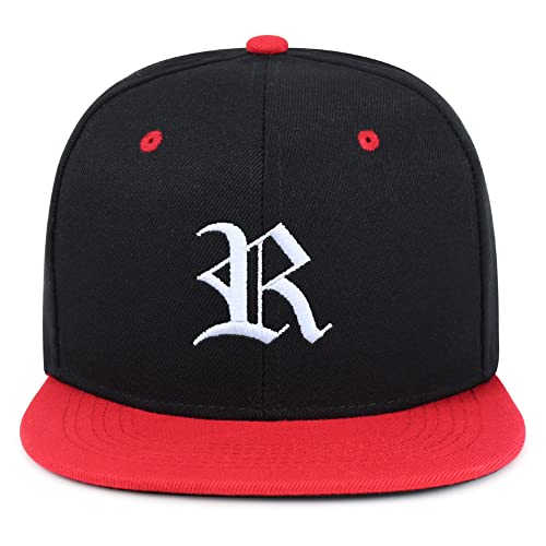 JPAK Gorra Snapback bordada letra R estilo Hip-Hop miniatura 2