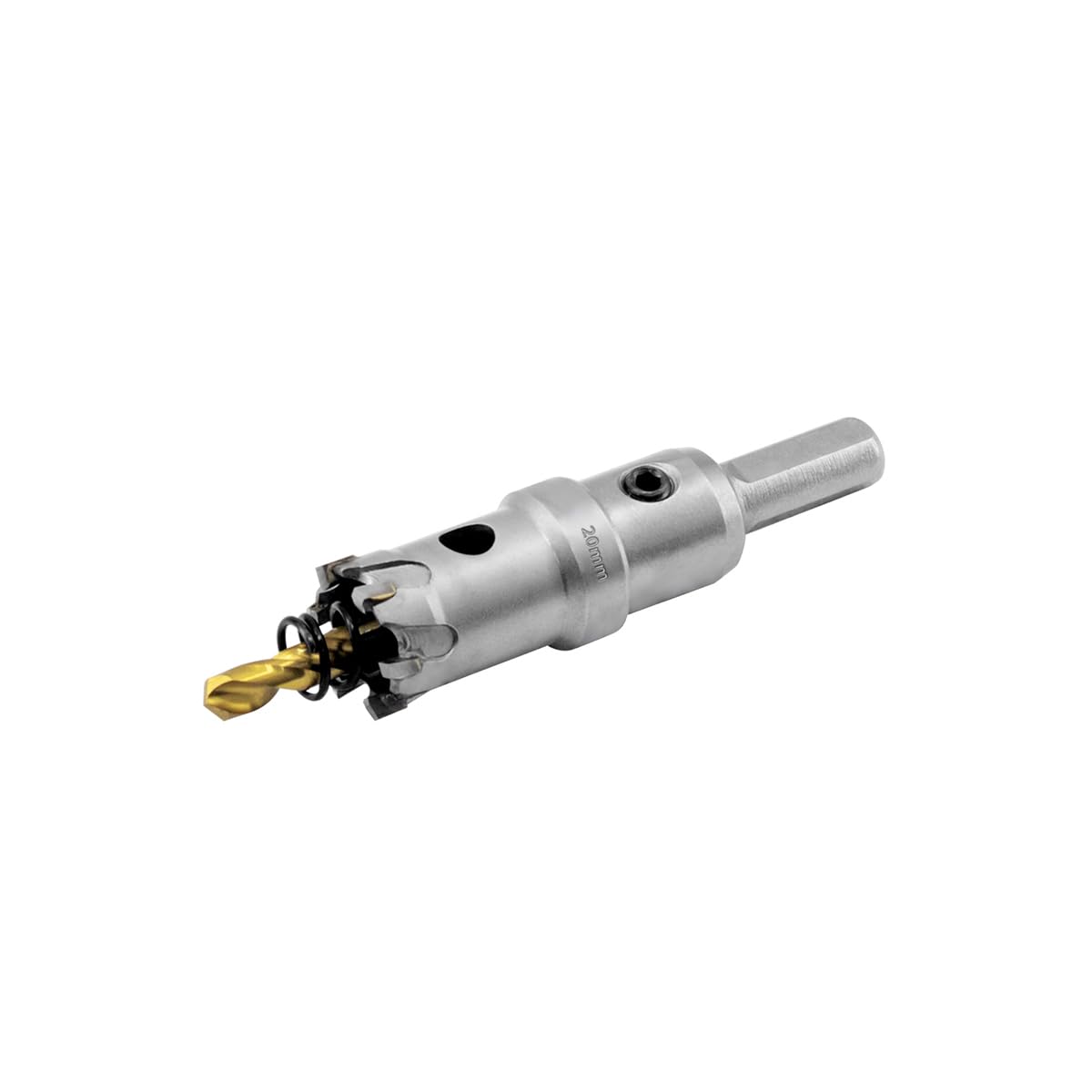 Aohhy Lochsäge Hartmetall Bohrer, Professional TCT Metall Bohrer für Edelstahl, Kunststoff, Messing, Eisen, Aluminium