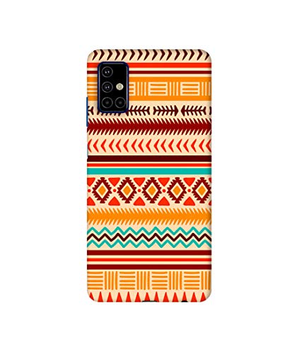 Image of Amazon Brand - Solimo Back Cover for Samsung Galaxy M51 (Plastic Multicolor)
