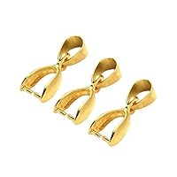 Lot De 50 Fermoirs à Pince En Cuivre Pour Loisirs Créatifs, Bijoux, Pendentifs, Perles, Connecteurs, Colliers (argent, 6 X 17 Mm