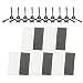 Für Lefant Saugroboter Ersatzteile, Seitenbürsten und Set für M200 M201 M501 T700 T800, für Hepa Style Staubfilter und Reinigungsbürste für Teppiche Zuhause (B)