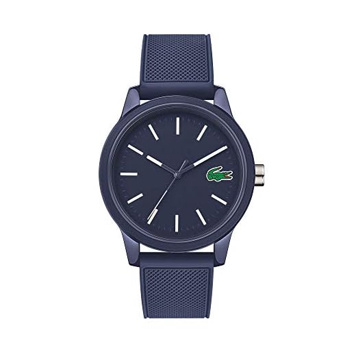 Lacoste Reloj Analógico para Hombre de Cuarzo con Correa en Silicona 2010987