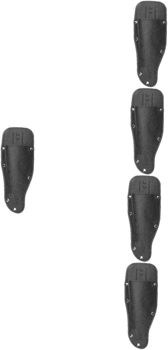 Kisangel 5pcs Gardening Pruning Scissor Cover Pliers Holder Pu Pruner Case for Tool Pouch