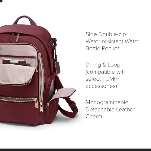 Image of Tumi Womens Celina Backpack Wine One Size