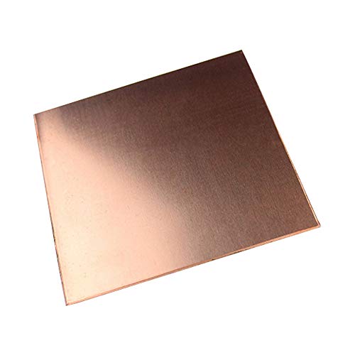 LEISHENT Chapa De Cobre 100Mmx150mm Espesor 5Mm