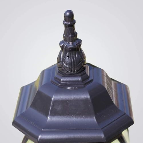 Farol de columna impermeable E27 para evitar el óxido en patios y jardines 8